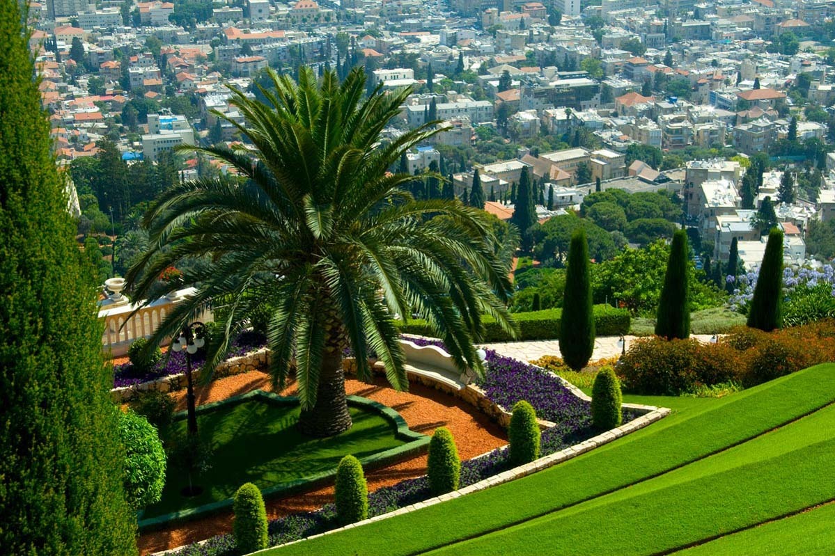 Иерусалим Бахайские сады