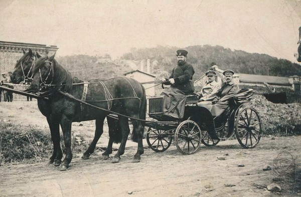 Генерал-майор Михаил Константинович Дитерихс во Владивостоке, 1918 г. На тот момент он был начальником штаба чехословацкого корпуса.