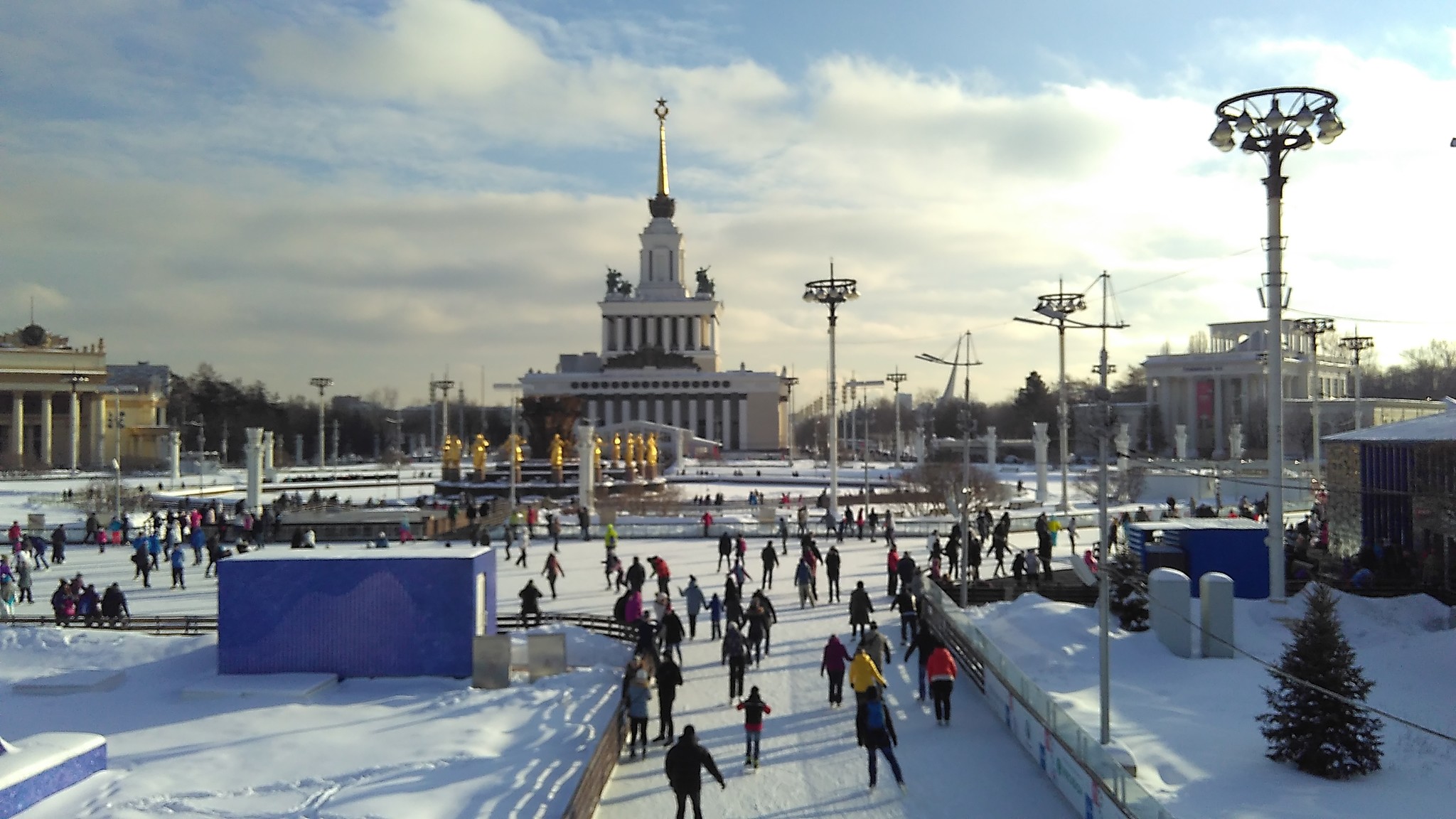 Вднх зимой фото 2024